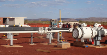 DDG Fortescue Line Valve Construction Site